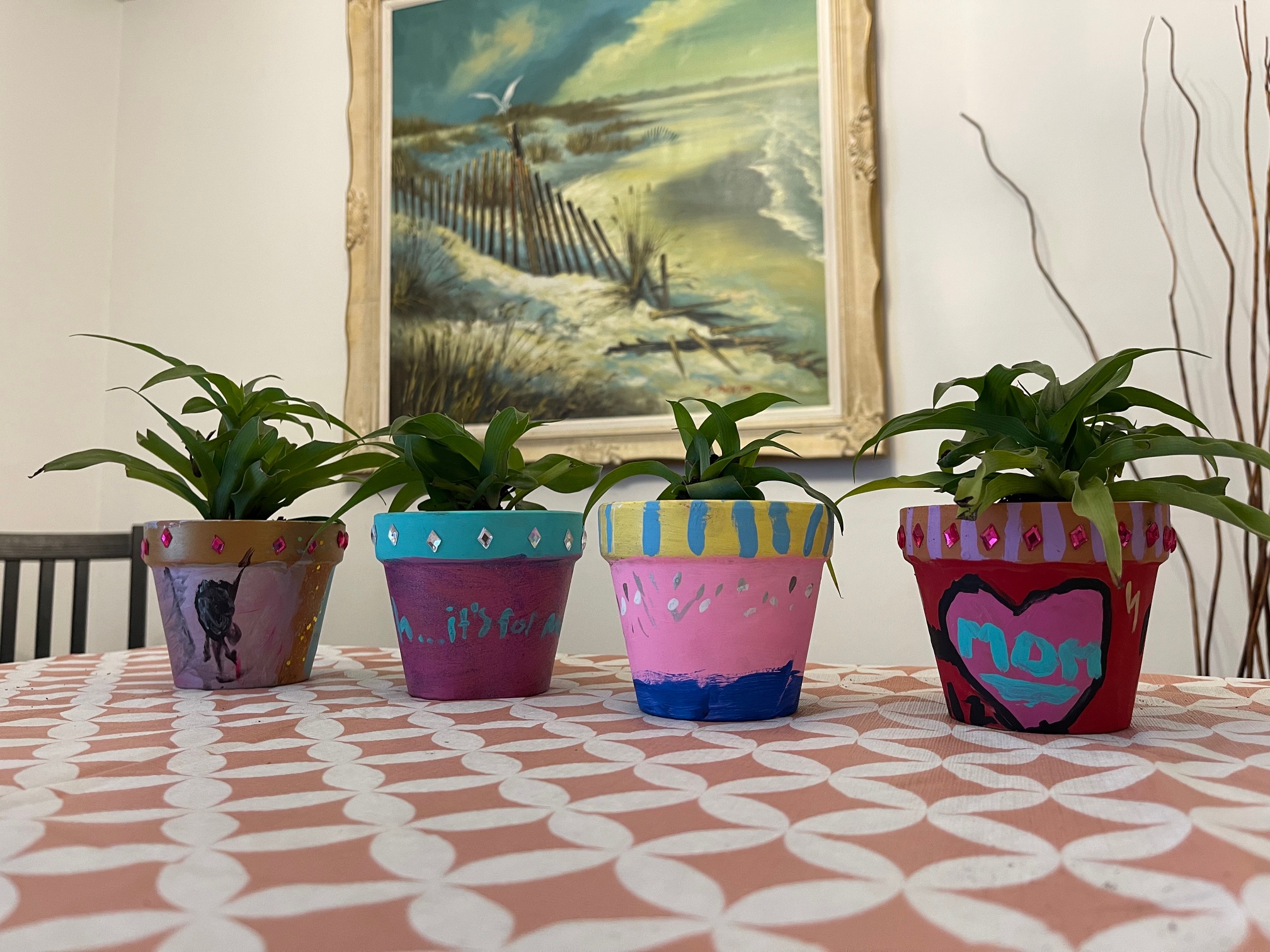 Painted Flower Pots - Image 8